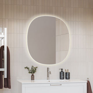 Bathroom Mirror Aura Led 650 With Light