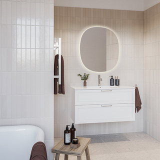 Bathroom Mirror Aura Led 650 With Light