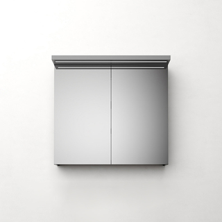 Mirror Cabinet Samla Anthracite 800