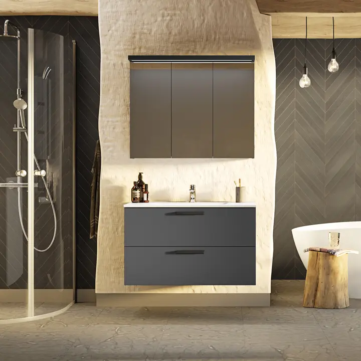 Bathroom furniture Westerbergs Jord anthracite