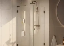 corner showers