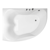 OCEAN 170R DUO BATHTUB 2.0 + PANEL + OCEAN MIXER