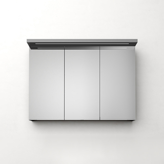 Mirror Cabinet Samla Anthracite 1000