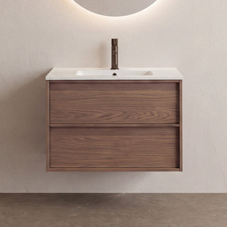 Under Cabinet Afton 800
 Brown Oak W Basin 