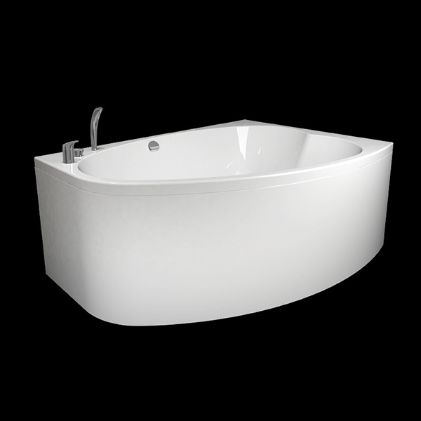 NORDEN 160L BATHTUB 2.0 + PANEL + OCEAN MIXER