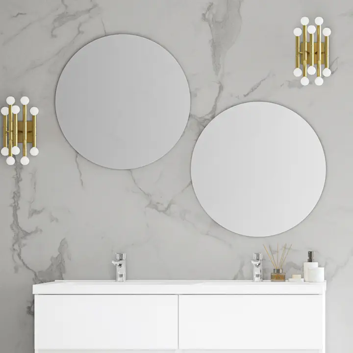 Round mirror Westerbergs Samla