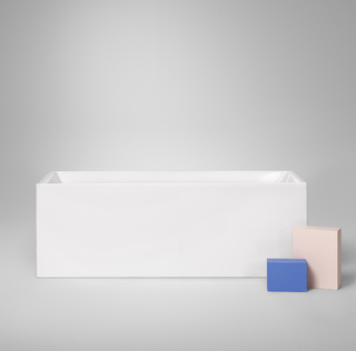 Salt Bathtub 1500 White Without Overflow