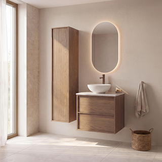 Under Cabinet Afton 600 Brown Oak