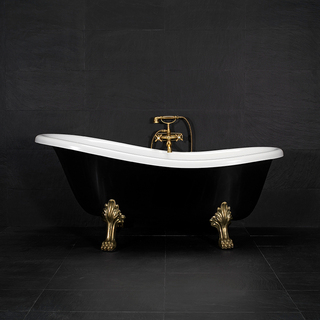 Victoria 167 Bl/White Brass Tass