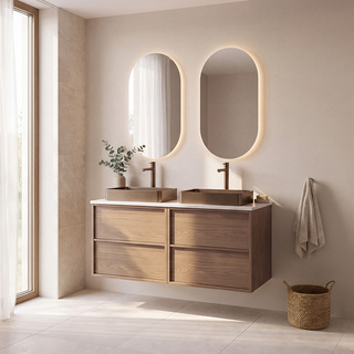 Under Cabinet Afton 1200D Brown Oak