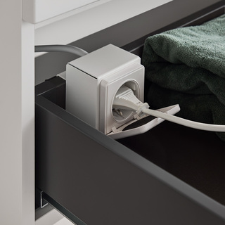 Socket For Drawer, With Plug