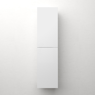 High Cabinet Samla White Matt Push-Open