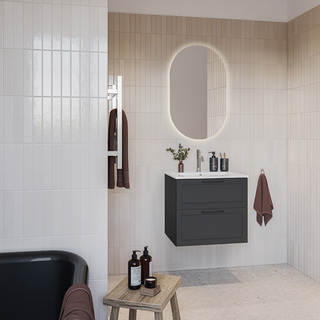 Bathroom Mirror Glimt Led 500X900 With Light