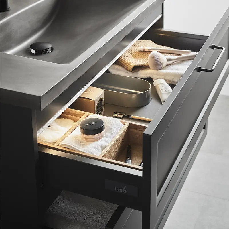 Bathroom furniture Westerbergs Nejd with concrete washbasin