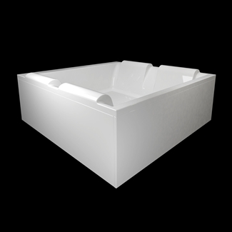 PACIFIC 180SQ BATHTUB 2.0