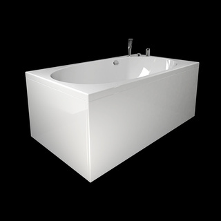 Norden 160 Comfort Bathtub 2.0 + Panel + End Panel + Ocean Mixer