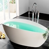 ELLIPSE BATHTUB 1700 WHITE MAT