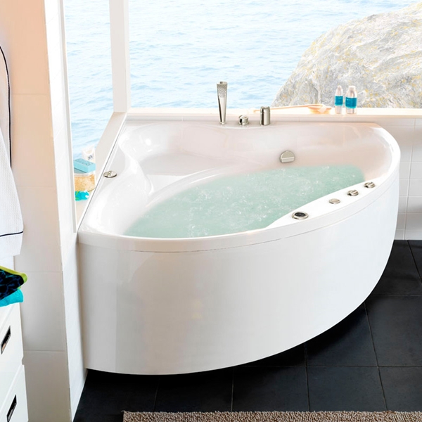 OCEAN 140C BATHTUB 2.0 + PANEL + OCEAN MIXER