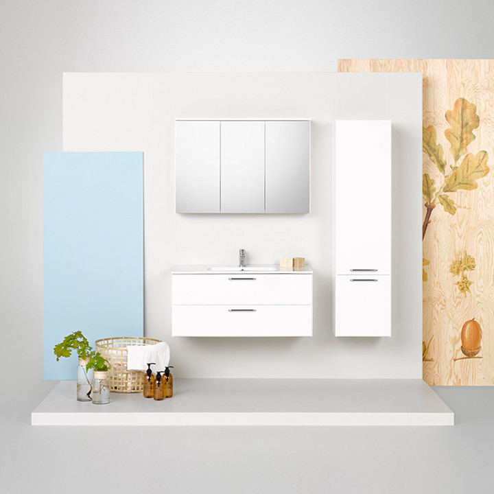 bathroom furniture afton 1000 white